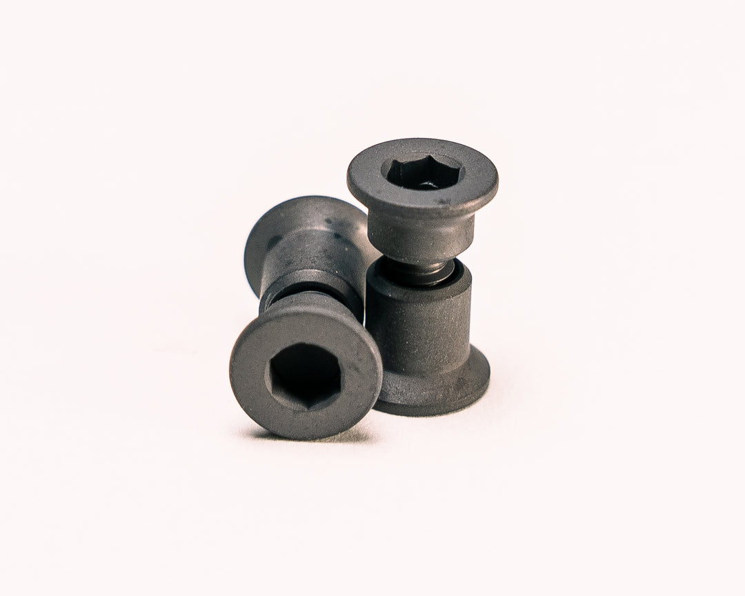 Titanium Hardware (SET of 2) - Charcoal Gray, HFB-Long