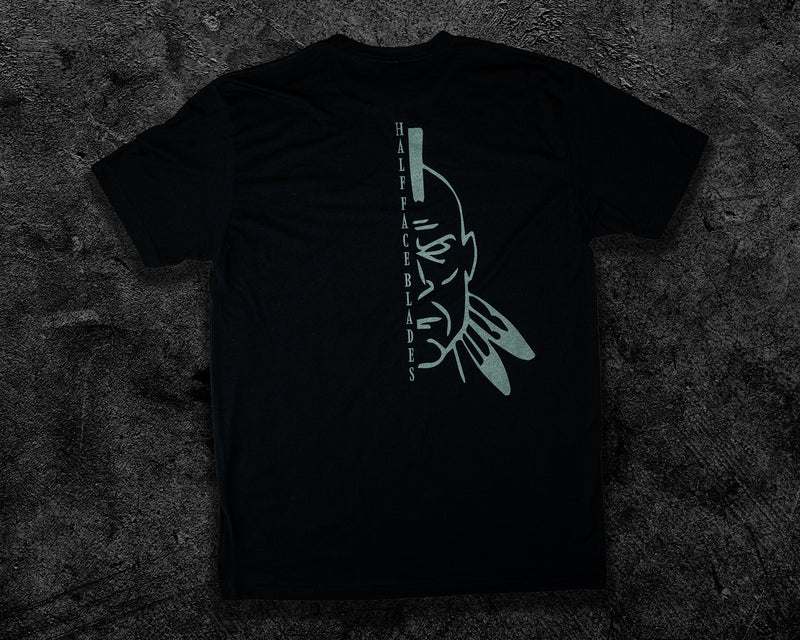 HFB Logo Tee (Black/Muted Olive)