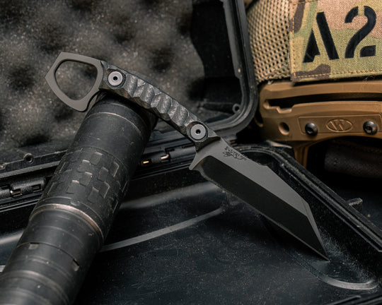 SHPOS- Black G10, Armor Black Cerakote, Allen Bolts, Iron Grip