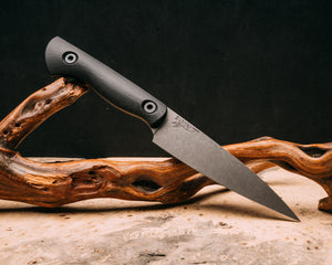 Chef Set- Black G10, allen bolts, smooth grip