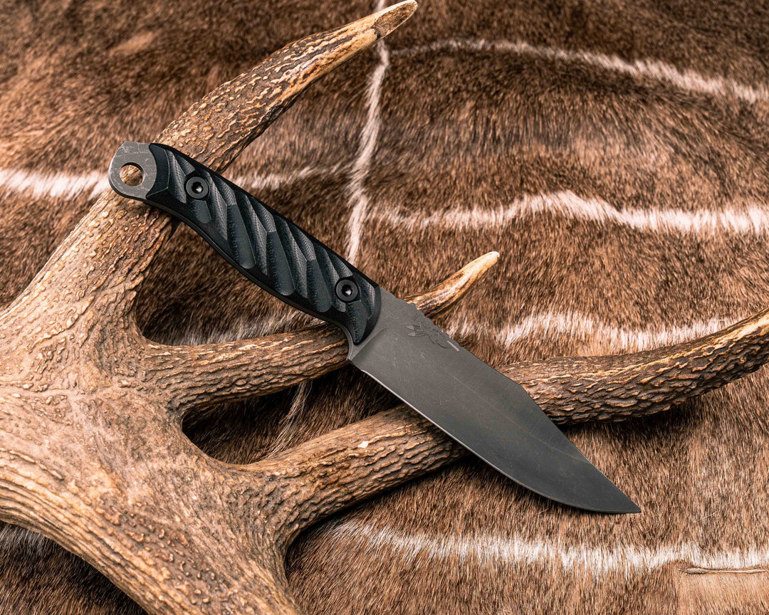 Crow Scout - Black G10, Allen Bolts, Textured Grip
