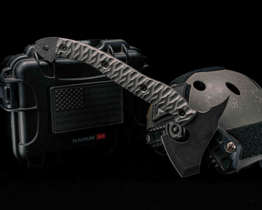 Warbird- Grey G10, Allen Bolts, Textured Grip