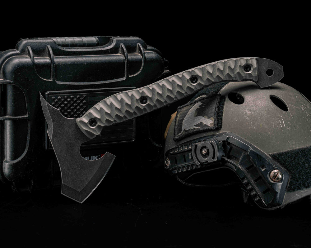 Warbird- Grey G10, Allen Bolts, Textured Grip