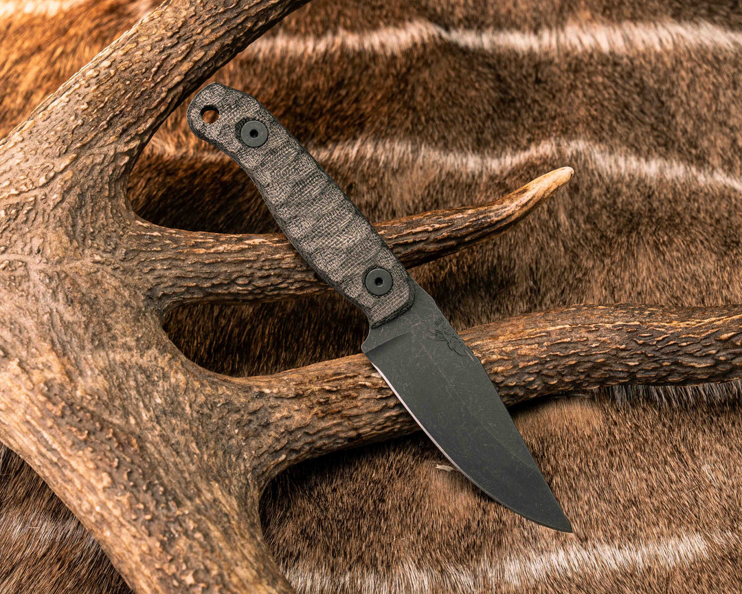 Feather Light- OD Green Canvas Micarta, Allen Bolts, Textured Grip