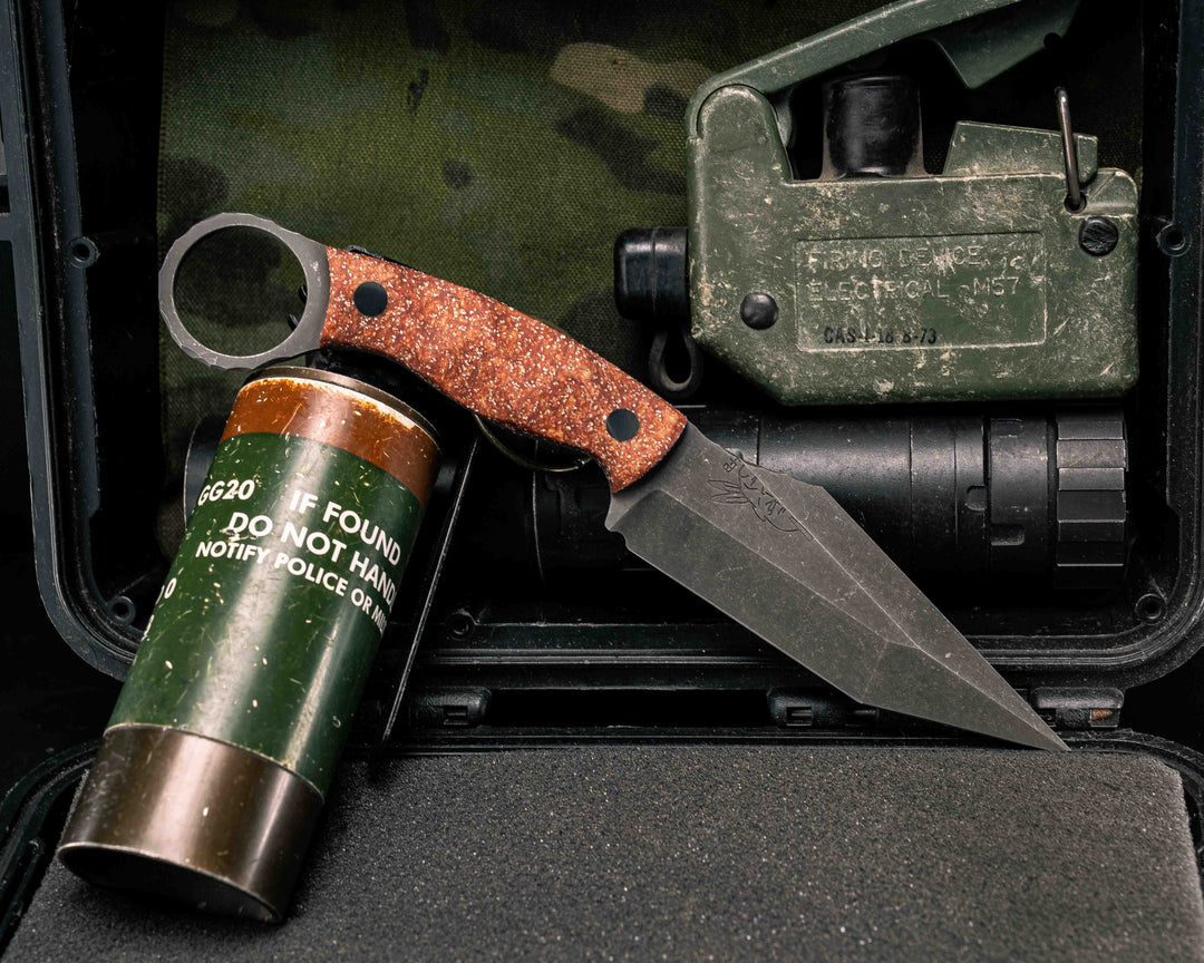Ring Tac Tanto-Copperhead GripX, CF Pins, Textured Grip
