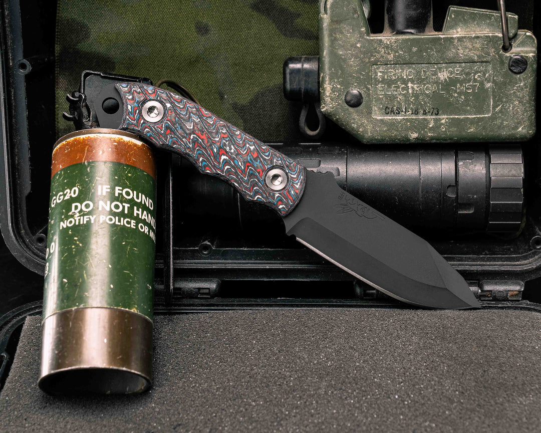 Disaster Cub- Nebula Carbon, Armor Black Cerakote, Allen Bolts, Textured Grip