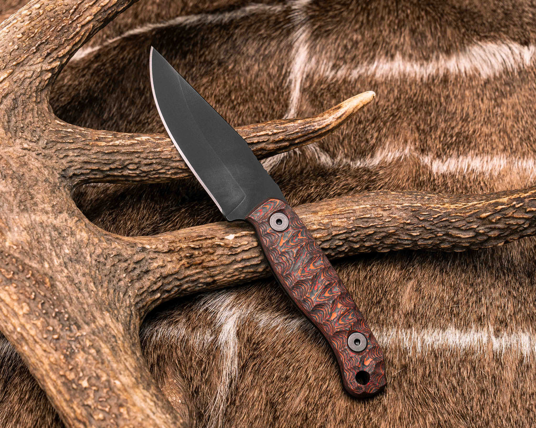 Feather Light- Mars Valley Carbon, Armor Black Cerakote, Allen Bolts, Textured Grip