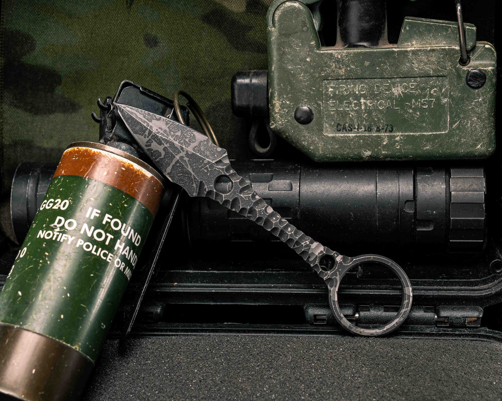 Ringstrike - Acid Splatter and Machined Rockwork Handle