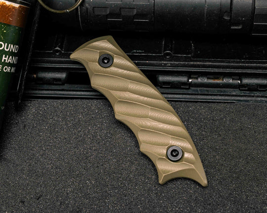 Disaster Breacher Scales- OD Green G10, Allen Bolts, Textured Grip