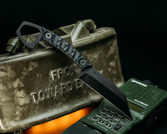 SHPOS - Black G10, Armor Black Cerakote, Allen Bolts, Iron Grip