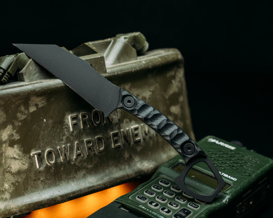 SHPOS - Black G10, Armor Black Cerakote, Allen Bolts, Iron Grip