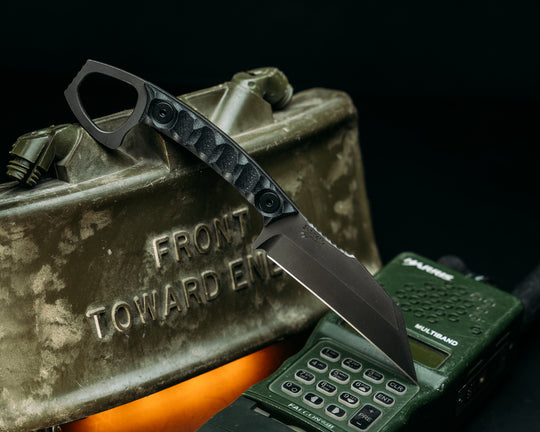 SHPOS - Black G10, Allen Bolts, Iron Grip