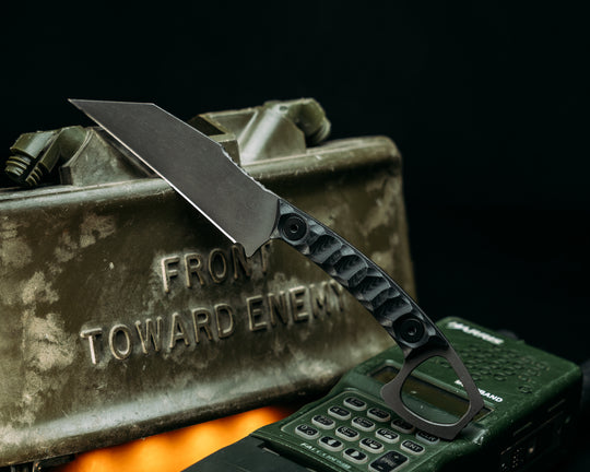 SHPOS - Black G10, Allen Bolts, Iron Grip