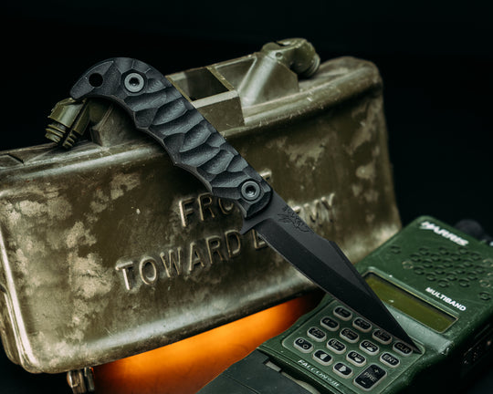 Senator- Black G10, Armor Black Cerakote, Allen Bolts, Chaos Grip