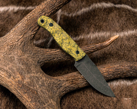 Feather Light- Tuscan Yellow GripX, CF Pins, CF Lanyard Pin, Textured Grip