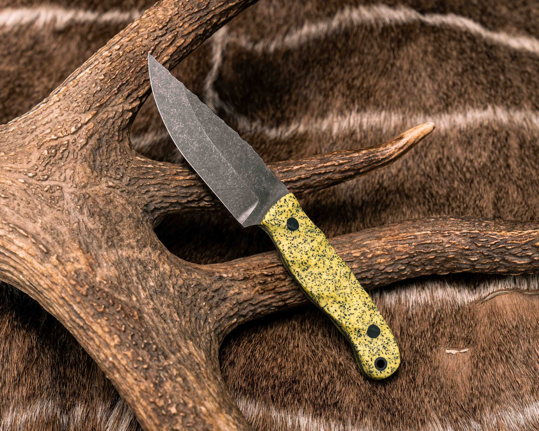 Feather Light- Tuscan Yellow GripX, CF Pins, CF Lanyard Pin, Textured Grip