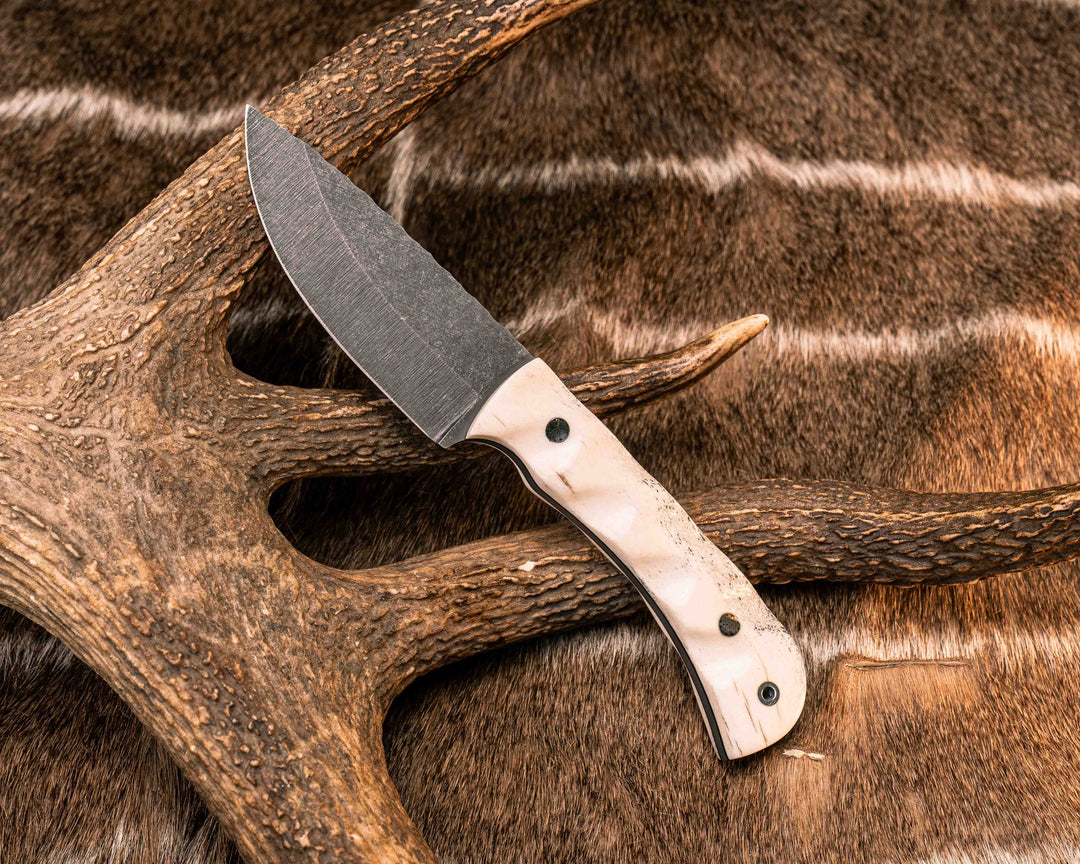 Cavner- Elk Antler, Mosaic Pins, Aluminum Lanyard Pin, Textured Grip
