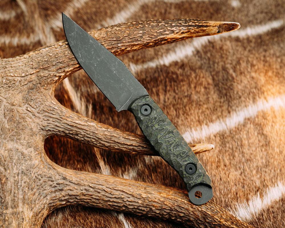 Crow Scalper - Jungle Wear Carbon, Allen Bolts, Chaos Grip.