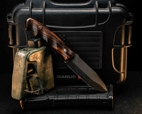 Disaster Jr- Desert Ironwood, Mosaic Pins, Copper Lanyard Pin, Textured Grip