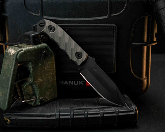 Disaster Cub- Grey G10, Armor Black Cerakote, Allen Bolts, Textured Grip