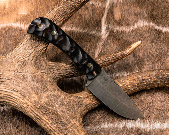 Cavner- Desert Ironwood, Brass Pins, Brass Lanyard Pin, Textured Grip