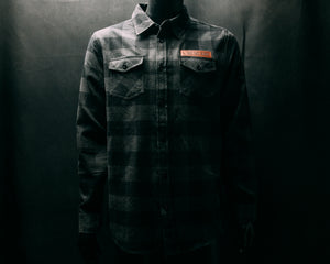 Charcoal heather/Black HFB Flannel