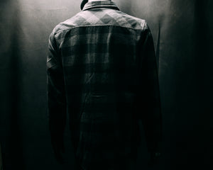 Charcoal heather/Black HFB Flannel