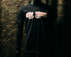 Half Face Blades Half Toy Machine Tee-shirt