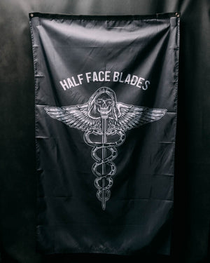 Skull and Caduceus Flag