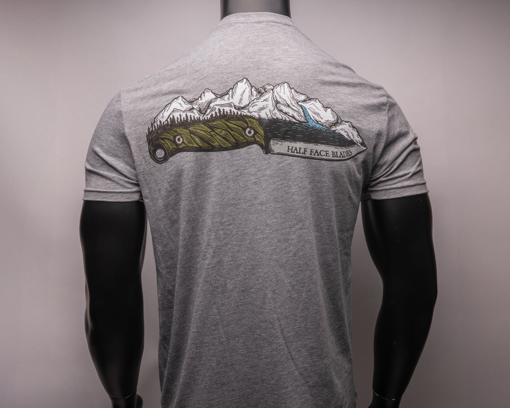 HFB Mountain Range Tee Grey