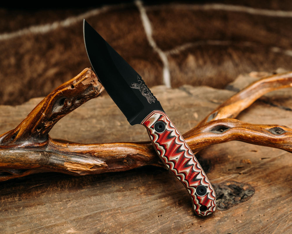 HFB x Huntress (Sara Gamache)- Feather Light- Native G10, Armor Black Cerakote, Allen Bolts, Chaos Grip