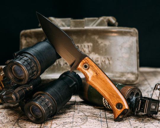 Ishi - Desert Ironwood, Armor Black Cerakote Allen Bolts, Smooth Grip