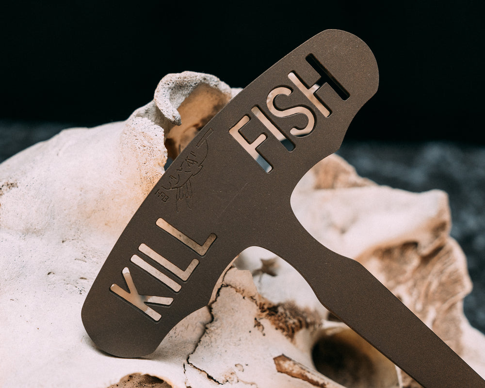 Big Tuna Spike- KILL FISH, Midnight Bronze Cerakote