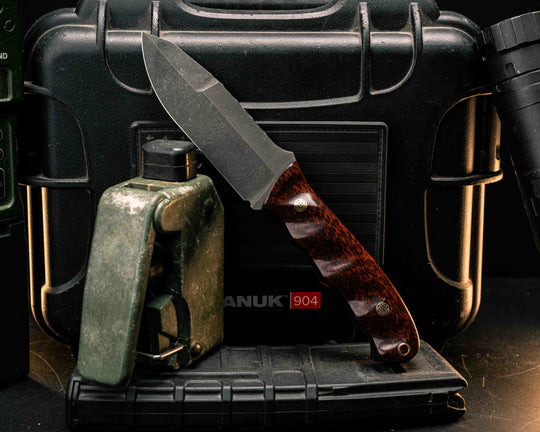 Disaster Jr Gen 3- Snakewood, Mosaic Pins, Copper Lanyard Pin, Textured Grip