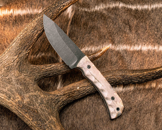 Cavner- Elk Antler, Mosaic Pins, Aluminum Lanyard Pin, Textured Grip