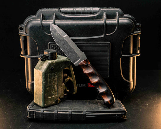 Disaster Jr Gen 3- Desert Ironwood, CF Pins, CF Lamyard Pins, Textured Grip