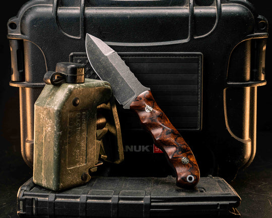Disaster Cub Gen 3- Desert Ironwood, Mosaic Pins, Aluminum Lanyard Pin, Textured Grip
