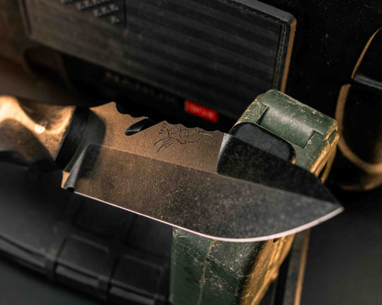 Notched Wire Cutter Breacher Gen 3- Carbon Fiber, Patriot Mosaic Pins, Textured Grip