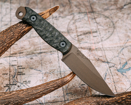 Crow Scalper - Jungle Wear CF, Midnight Bronze, Allen Bolts, Chaos Grip.