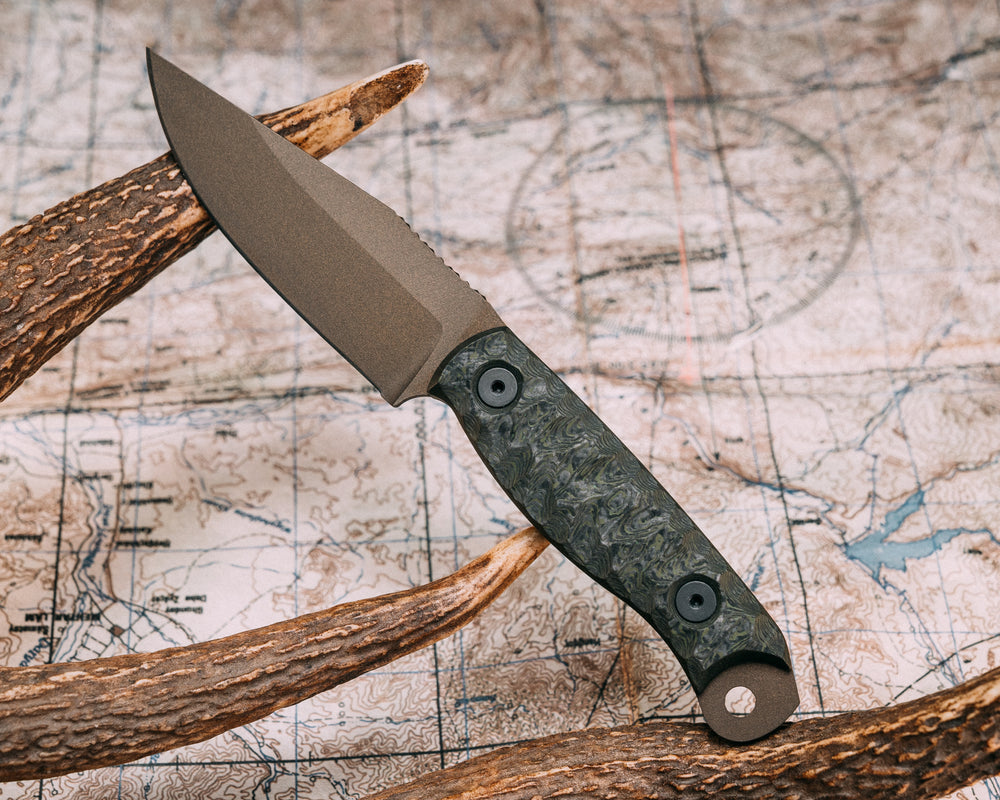 Crow Scalper - Jungle Wear CF, Midnight Bronze, Allen Bolts, Chaos Grip.
