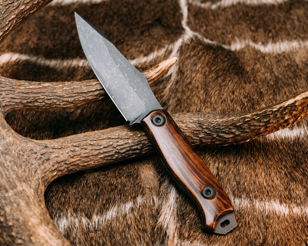 Field Knife - Desert Ironwood, Allen Bolts, Smooth Grip