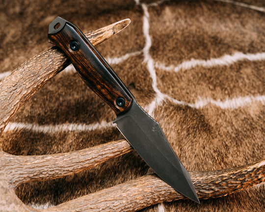 Field Knife - Desert Ironwood, Allen Bolts, Smooth Grip