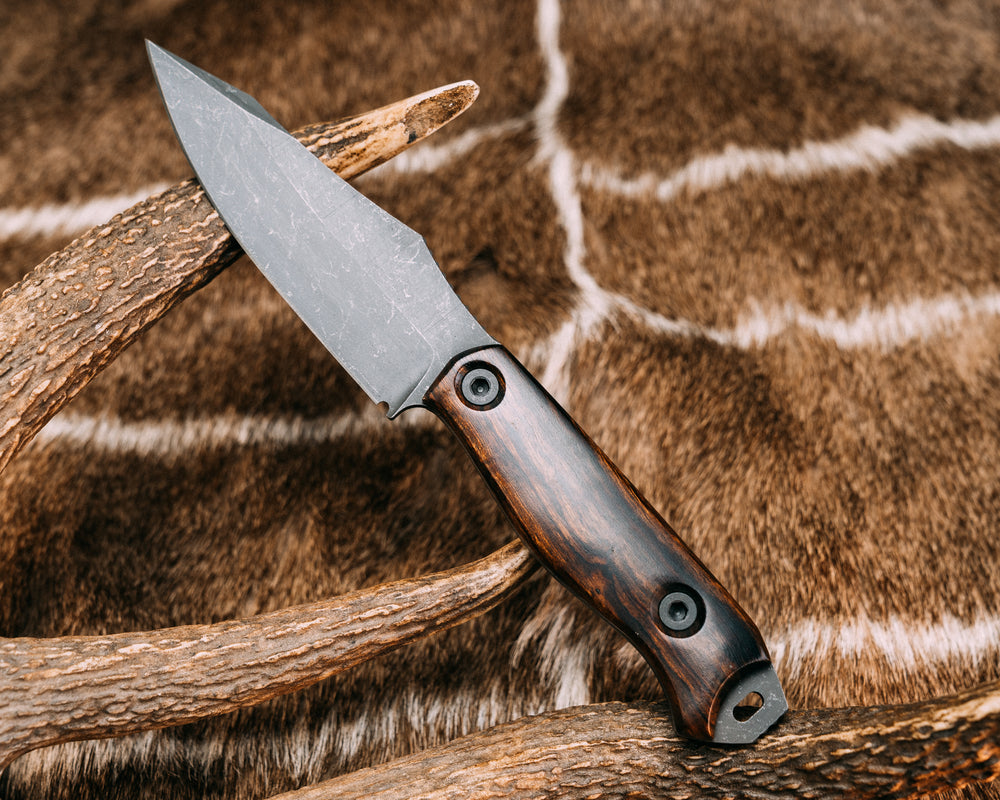 Field Knife - Desert Ironwood, Allen Bolts, Smooth Grip