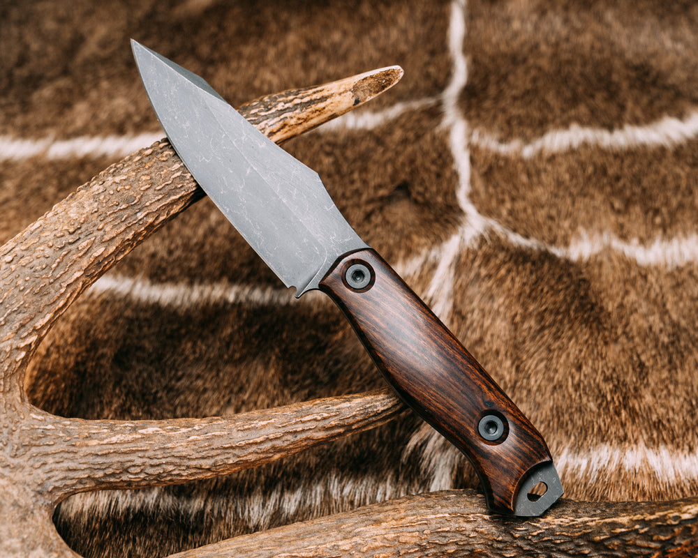Field Knife - Desert Ironwood, Allen Bolts, Smooth Grip