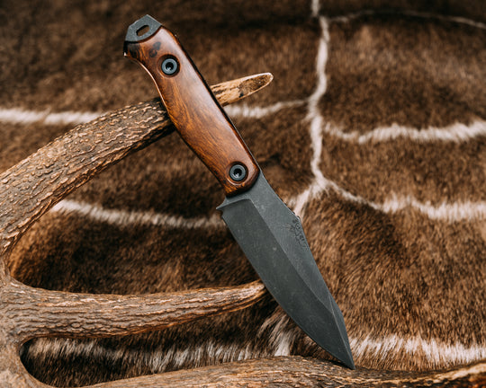Field Knife - Desert Ironwood, Allen Bolts, Smooth Grip