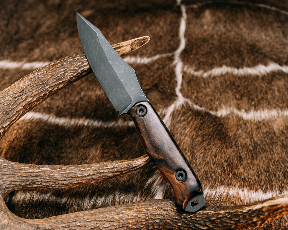 Field Knife - Desert Ironwood, Allen Bolts, Smooth Grip
