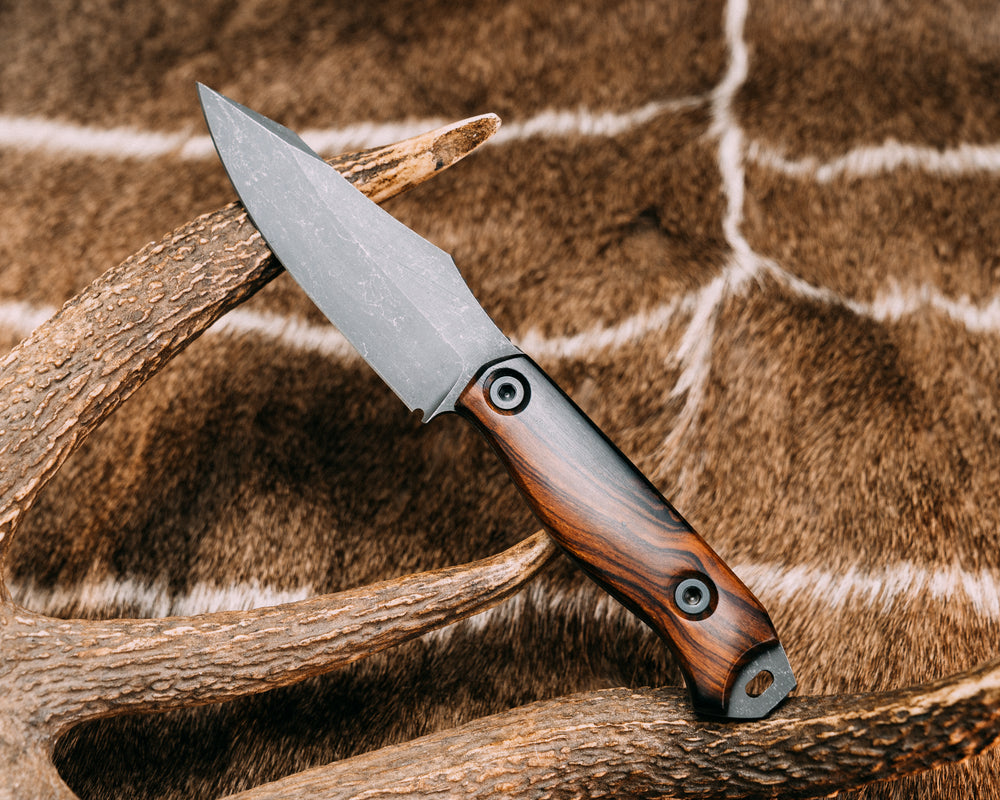 Field Knife - Desert Ironwood, Allen Bolts, Smooth Grip