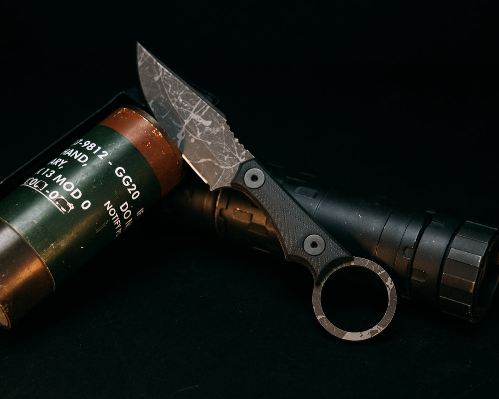 Jaq- Black G10, Allen Bolts, Smooth Grip