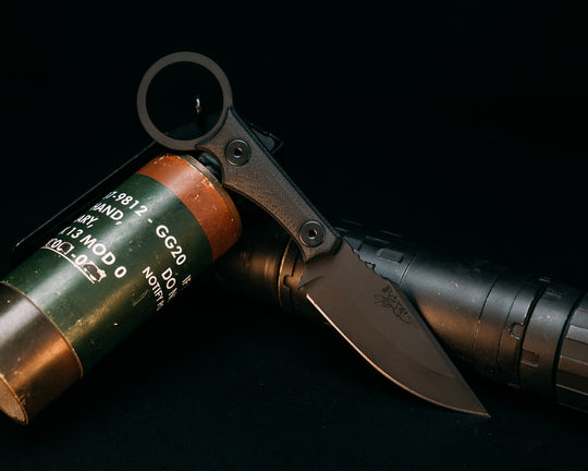 Jaq- Black G10, Armor Black Cerakote, Allen Bolts, Smooth Grip