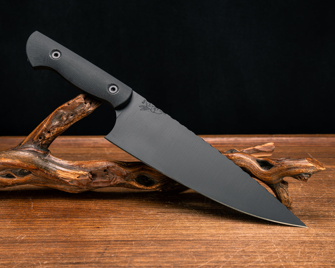 Chef Set - Black G10, Armor Black Cerakote, Allen Bolts, Smooth Grip